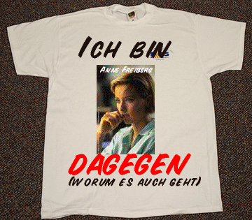 Ich bin dagegen - Shirt